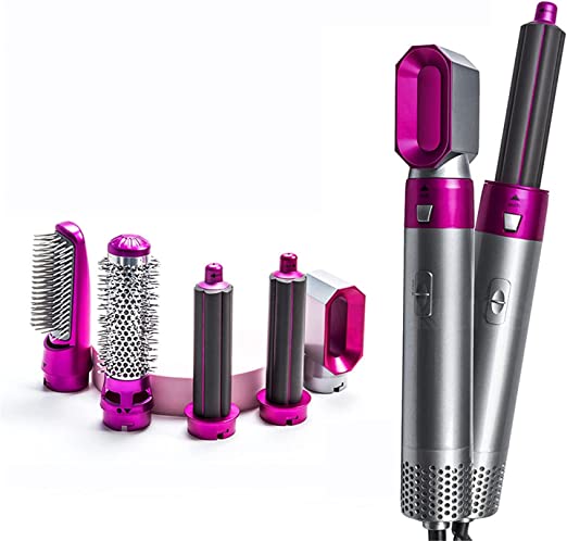 5-in-1 Hot Air Brush | Curl, Dry & Style