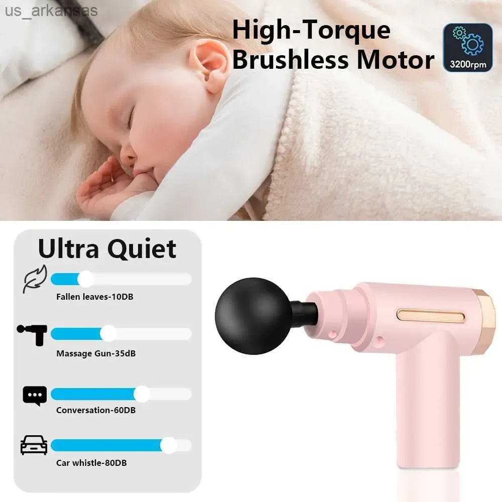 4-in-1 Muscle Massage Gun | Deep Tissue Pain Relief Tool