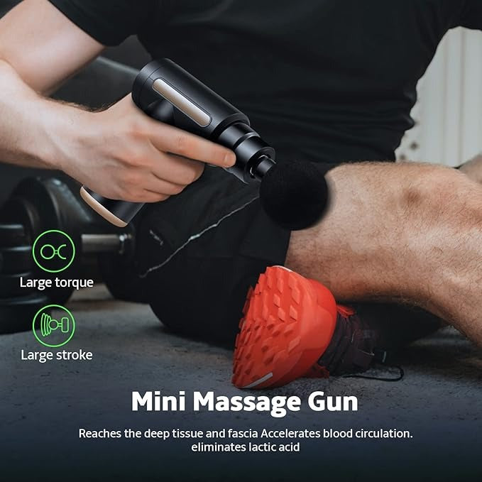 4-in-1 Muscle Massage Gun | Deep Tissue Pain Relief Tool