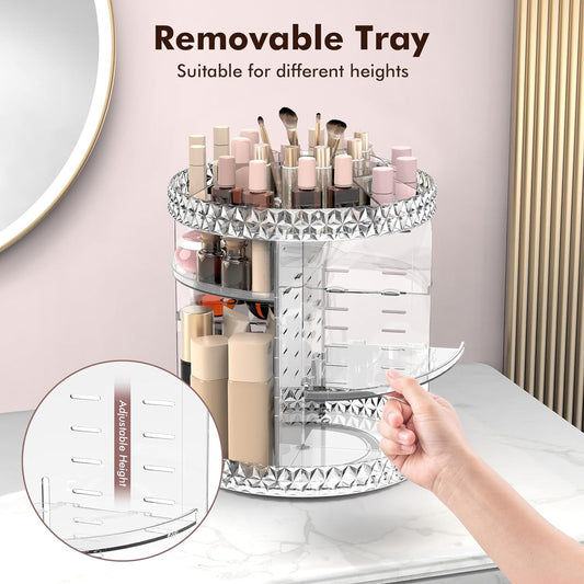 Glam360™ Rotating Cosmetic Stand