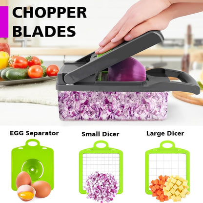 16-in-1 Vegetable Cutter & Slicer